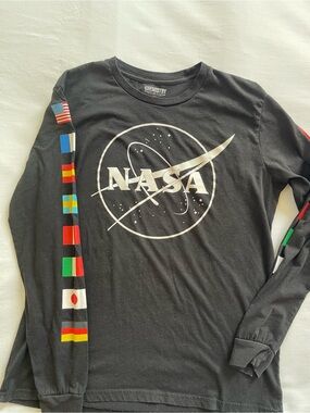 Chemistry Black Graphic‎ Label Tee with White Print